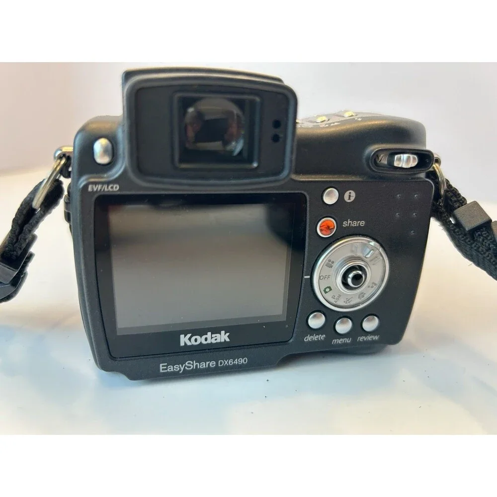 Kodak EasyShare DX6490 4MP Digital Camera Bundle - Charger, Battery , Cord